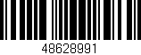 Código de barras (EAN, GTIN, SKU, ISBN): '48628991'