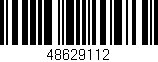 Código de barras (EAN, GTIN, SKU, ISBN): '48629112'