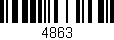 Código de barras (EAN, GTIN, SKU, ISBN): '4863'