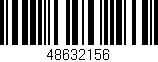 Código de barras (EAN, GTIN, SKU, ISBN): '48632156'