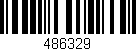 Código de barras (EAN, GTIN, SKU, ISBN): '486329'