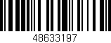 Código de barras (EAN, GTIN, SKU, ISBN): '48633197'