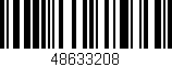 Código de barras (EAN, GTIN, SKU, ISBN): '48633208'