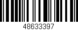 Código de barras (EAN, GTIN, SKU, ISBN): '48633397'