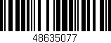 Código de barras (EAN, GTIN, SKU, ISBN): '48635077'