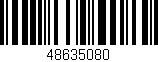 Código de barras (EAN, GTIN, SKU, ISBN): '48635080'
