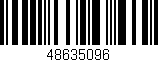 Código de barras (EAN, GTIN, SKU, ISBN): '48635096'