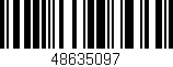 Código de barras (EAN, GTIN, SKU, ISBN): '48635097'