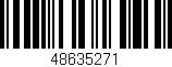 Código de barras (EAN, GTIN, SKU, ISBN): '48635271'
