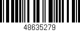 Código de barras (EAN, GTIN, SKU, ISBN): '48635279'