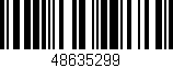 Código de barras (EAN, GTIN, SKU, ISBN): '48635299'