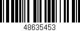 Código de barras (EAN, GTIN, SKU, ISBN): '48635453'