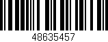 Código de barras (EAN, GTIN, SKU, ISBN): '48635457'