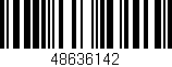Código de barras (EAN, GTIN, SKU, ISBN): '48636142'