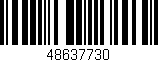 Código de barras (EAN, GTIN, SKU, ISBN): '48637730'