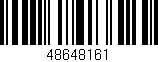 Código de barras (EAN, GTIN, SKU, ISBN): '48648161'
