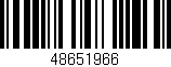 Código de barras (EAN, GTIN, SKU, ISBN): '48651966'