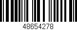 Código de barras (EAN, GTIN, SKU, ISBN): '48654278'