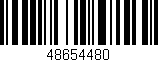 Código de barras (EAN, GTIN, SKU, ISBN): '48654480'
