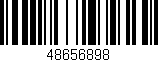 Código de barras (EAN, GTIN, SKU, ISBN): '48656898'
