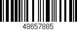 Código de barras (EAN, GTIN, SKU, ISBN): '48657885'
