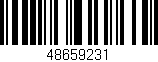 Código de barras (EAN, GTIN, SKU, ISBN): '48659231'