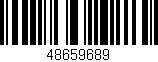 Código de barras (EAN, GTIN, SKU, ISBN): '48659689'