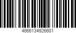 Código de barras (EAN, GTIN, SKU, ISBN): '4866134926601'