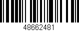 Código de barras (EAN, GTIN, SKU, ISBN): '48662481'