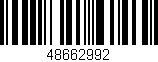Código de barras (EAN, GTIN, SKU, ISBN): '48662992'