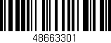 Código de barras (EAN, GTIN, SKU, ISBN): '48663301'