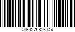 Código de barras (EAN, GTIN, SKU, ISBN): '4866379635344'