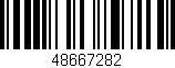 Código de barras (EAN, GTIN, SKU, ISBN): '48667282'