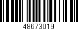 Código de barras (EAN, GTIN, SKU, ISBN): '48673019'