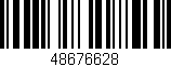 Código de barras (EAN, GTIN, SKU, ISBN): '48676628'