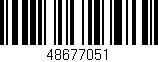 Código de barras (EAN, GTIN, SKU, ISBN): '48677051'