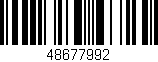 Código de barras (EAN, GTIN, SKU, ISBN): '48677992'