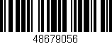 Código de barras (EAN, GTIN, SKU, ISBN): '48679056'