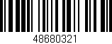 Código de barras (EAN, GTIN, SKU, ISBN): '48680321'