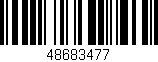 Código de barras (EAN, GTIN, SKU, ISBN): '48683477'