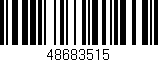 Código de barras (EAN, GTIN, SKU, ISBN): '48683515'