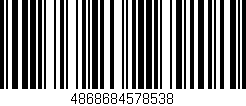 Código de barras (EAN, GTIN, SKU, ISBN): '4868684578538'