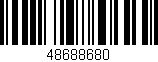 Código de barras (EAN, GTIN, SKU, ISBN): '48688680'