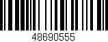 Código de barras (EAN, GTIN, SKU, ISBN): '48690555'