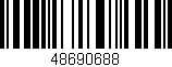 Código de barras (EAN, GTIN, SKU, ISBN): '48690688'