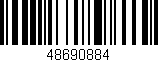 Código de barras (EAN, GTIN, SKU, ISBN): '48690884'