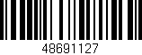 Código de barras (EAN, GTIN, SKU, ISBN): '48691127'