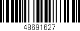 Código de barras (EAN, GTIN, SKU, ISBN): '48691627'