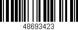 Código de barras (EAN, GTIN, SKU, ISBN): '48693423'