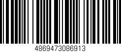 Código de barras (EAN, GTIN, SKU, ISBN): '4869473086913'